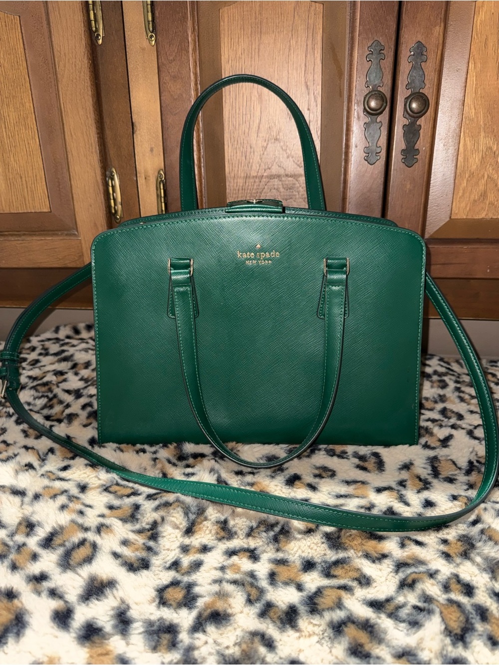 Kate Spade Madison Medium Satchel in Saffiano leather